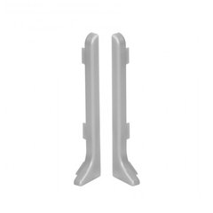 Комплект заглушек (левая и правая) для алюминиевого плинтуса W-AL-LP 60 мм