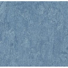 Натуральный линолеум Marmoleum fresco blue, 2 м