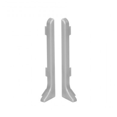Комплект заглушок (ліва та права) для алюмінієвого плінтуса W-AL-LP 60 мм