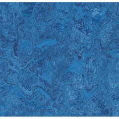 Натуральний лінолеум Marmoleum bright blue, 2 м