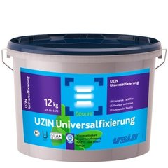 Водорастворимый дисперсионный фиксатор для текстильных и ПВХ-покрытий Universalfixierung / UZIN Universal Tackifier, 3 кг